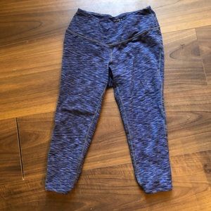 Torrid  Active Blue space dye Cropped Leggings 0X